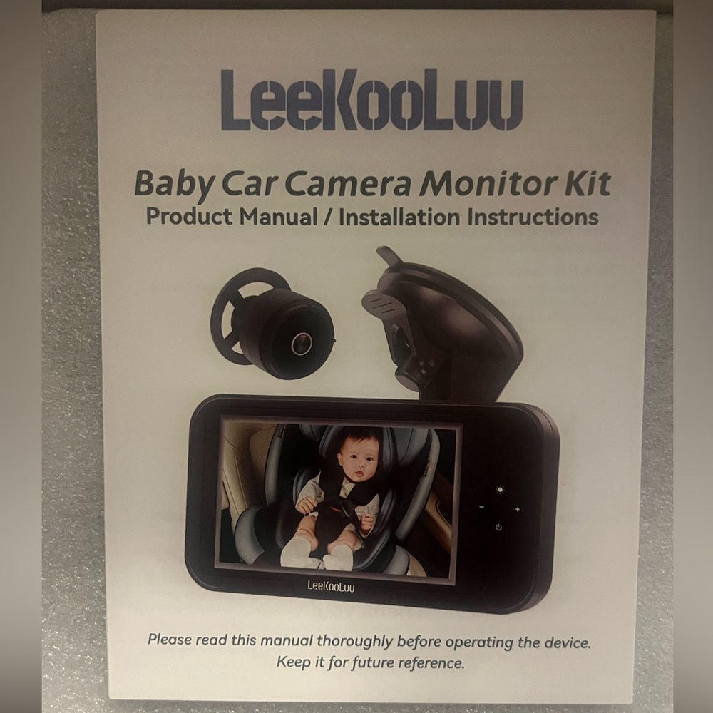 LeeKooLuu Car Camera Monitor Kit
